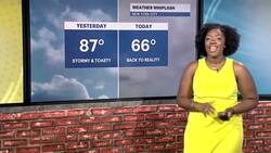 Springing back to cooler temps today in NYC; tracking more rain tonight into Wednesday News Clip