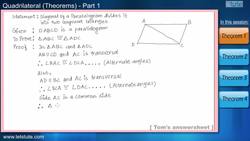 Learning Properties of Quadrilaterals Instructional Video