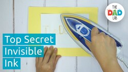 Science Experiment: Invisible Ink Instructional Video
