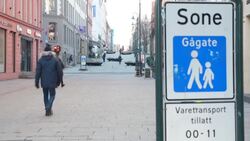 CLEAN : Empty streets in Oslo after new restrictions News Clip