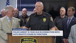 Police: Teenager arrested in connection with graffiti at 2 Yorktown parks News Clip