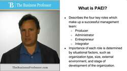 PAEI Model Instructional Video