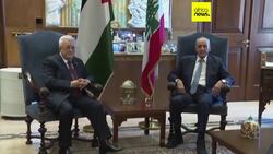 Beirut: Palestinian president Abbas meets with Lebanese officials News Clip