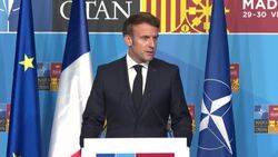 CLEAN : Macron: the war in Ukraine has led to the strengthening of NATO News Clip