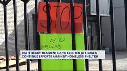 Non-permitted construction on Bath Beach homeless shelter halted by upset neighbors News Clip