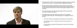 Fail to Comply with Securities Exemption - Explained Instructional Video