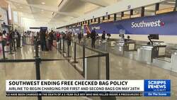 Southwest Airlines unveils new checked bag fees and basic fare options News Clip