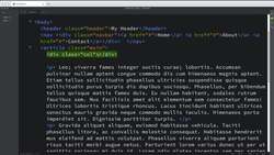 Modern Web Design with HTML5, CSS3, and JavaScript - Creating a Three-column Website Instructional Video