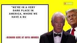 Richard Gere RIPS Into Donald Trump at Goya Awards: "Bully, Thug, Global Danger" | WATCH News Clip