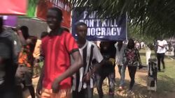 CLEAN : Nigeria: state security violently disperse protesters calling for release of activist News Clip