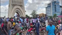CLEAN : People take to the streets in Mali as unrest grows following army base gunfire News Clip