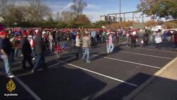 US President Trump tests mood on impeachment at Kentucky rally News Clip