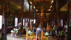 Cambodia, Phnom Penh - Phnom temple Stock Footage