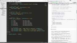The Full Stack Web Development - Form Validation and User Register Instructional Video