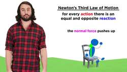 Newton's Third Law of Motion: Action and Reaction Instructional Video