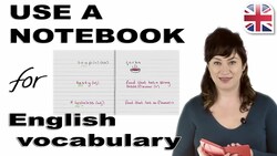 Use a Notebook to Learn More English Vocabulary - Increase English Vocabulary Instructional Video