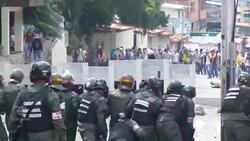 Police, protesters clash in Venezuela News Clip
