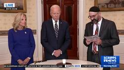 Biden, Harris, Trump each mark 1 year since October 7th Hamas attack on Israel News Clip