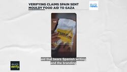 Verifying claims Spain sent humanitarian supplies in bad condition to Gaza News Clip