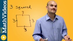 Learn how to square a number Instructional Video