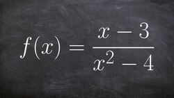 How to find the vertical asymptotes of a rational function Instructional Video