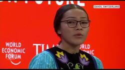 Need help, not awards, says 15-year-old Canadian water activist at Davos News Clip