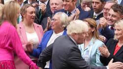 Boris and Carrie Johnson leave Downing Street following farewell speech News Clip