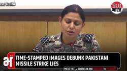 TISSUE OF LIES: India Debunks Pakistan's Claim of Damaging Key Indian Airbases With Visual Proof News Clip