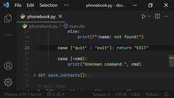 The Ultimate Guide to Python Programming With Python 3.10 - Custom Exception ExitPhonebook() Instructional Video