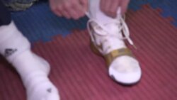 Lauren Price Training Slow Motion News Clip