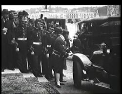 The signing of the Treaty of Versailles, 1919 Stock Footage