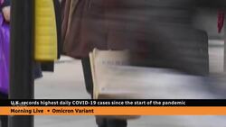 U.K. records highest daily number of COVID-19 cases since pandemic began News Clip