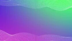 Motion purple and green lines abstract background Stock Footage