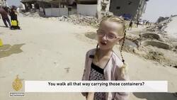 Gaza water crisis: Children walk kilometres for water as farmers struggle with drought Instructional Video