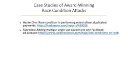 Web Hacking Expert - Full-Stack Exploitation Mastery - Case Studies of Award-Winning Race Condition Attacks Instructional Video