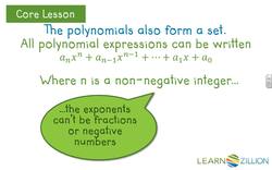 Understanding Polynomials: What Makes a Polynomial a Polynomial? Instructional Video