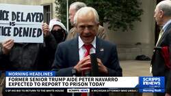 Ex-Trump aide Peter Navarro reports to prison News Clip