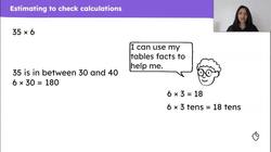 Estimate and multiply a 2-digit by a 1-digit number using expanded and short multiplication Instructional Video
