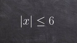 Learn how to solve an graph an absolute value inequality Instructional Video