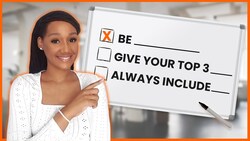 3 Simple Principles to Sell Yourself as the Perfect Candidate in the Interview Instructional Video