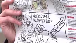 CLEAN : Satirical weekly Charlie Hebdo slams clerics after Salman Rushdie attack News Clip