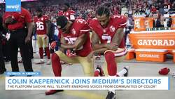 Colin Kaepernick Joins Medium's Board Of Directors News Clip