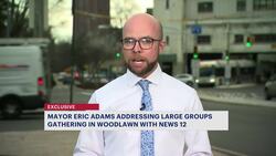 Exclusive: Mayor Adams addresses noise complaints following NYPD operation in Woodlawn News Clip