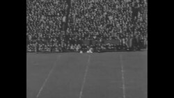 Columbia beats Cornell in college football, 1932 News Clip