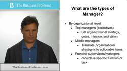 Types of Manager Instructional Video