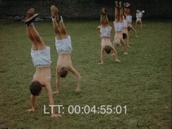 School Excercises Stock Footage