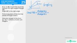 GCSE Secondary Maths Age 13-17 - Graphs: Straight Line - Advanced - Explained Instructional Video
