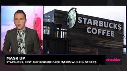 Starbucks Requires Customers to Wear Masks Inside Stores News Clip
