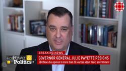 Former heritage minister reflects on choosing a governor general News Clip