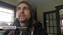 #TheMoment a drone was used to help find a dog lost in rural Ontario News Clip